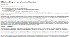 Desktop Screenshot of jaysherby.com